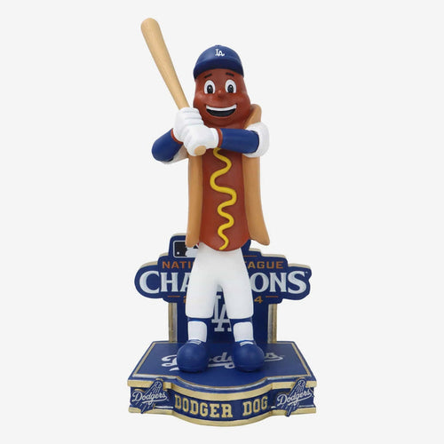 Dodger Dog Los Angeles Dodgers 2024 NL Champions MLB Baseball Bobblehead