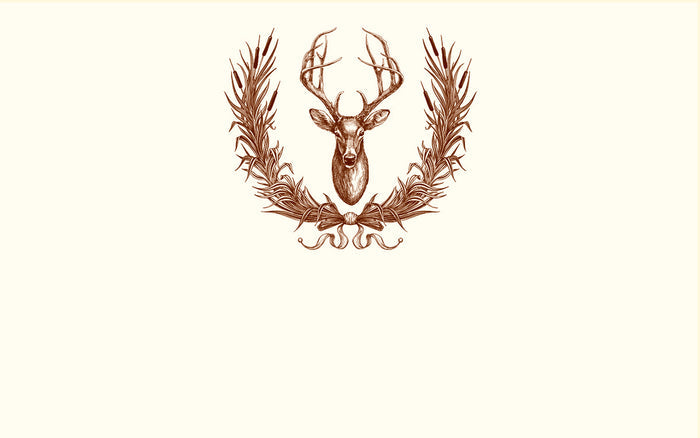 Doe Wreath Place Card