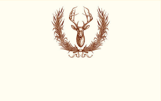 Doe Wreath Place Card