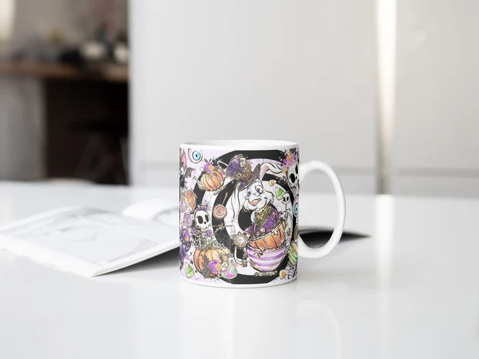 Down The Rabbit Hole | Whimsical Fantasy Coffee Mug | 1314 Creations