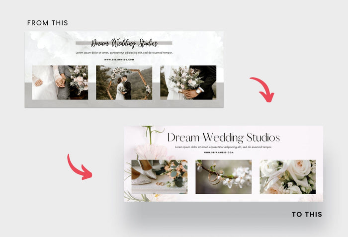 Ladystrategist Dream Studios Facebook Cover for Photographers Editable Canva Template instagram canva templates social media templates etsy free canva templates