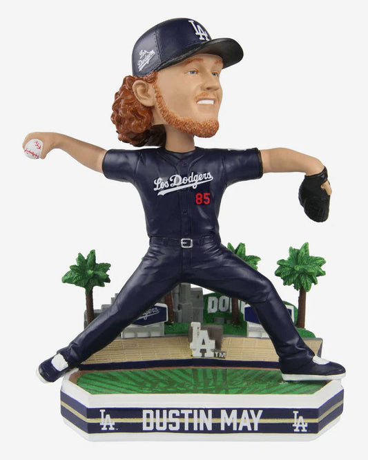 Dustin May Los Angeles Dodgers 2022 City Connect MLB Baseball Bobblehead