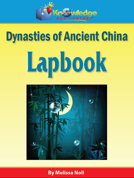 Dynasties of Ancient China Lapbook - PRINTED