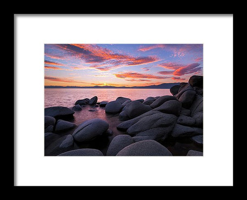 East Shore Bliss By Brad Scott - Framed Print