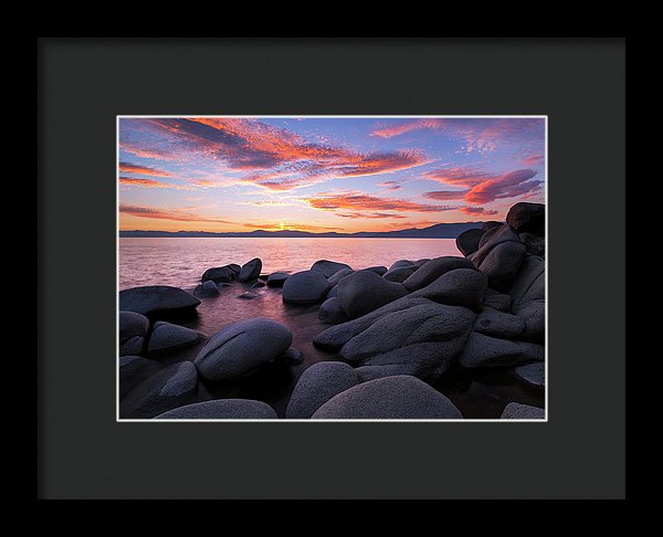 East Shore Bliss By Brad Scott - Framed Print