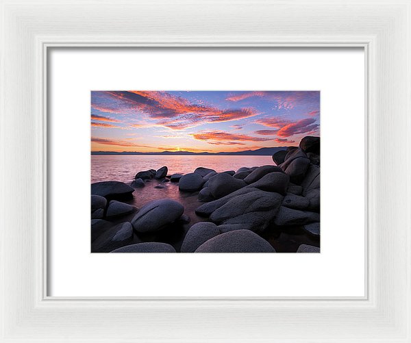 East Shore Bliss By Brad Scott - Framed Print