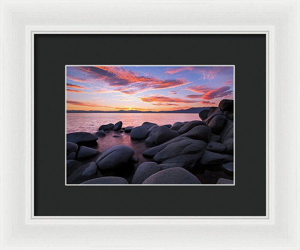 East Shore Bliss By Brad Scott - Framed Print