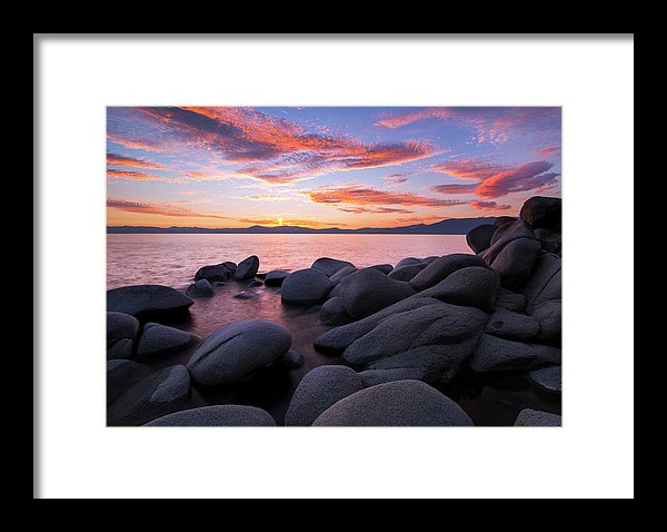 East Shore Bliss By Brad Scott - Framed Print