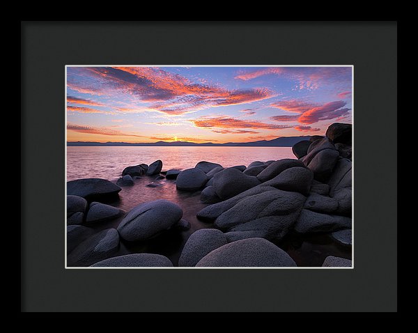 East Shore Bliss By Brad Scott - Framed Print