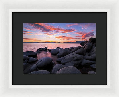 East Shore Bliss By Brad Scott - Framed Print