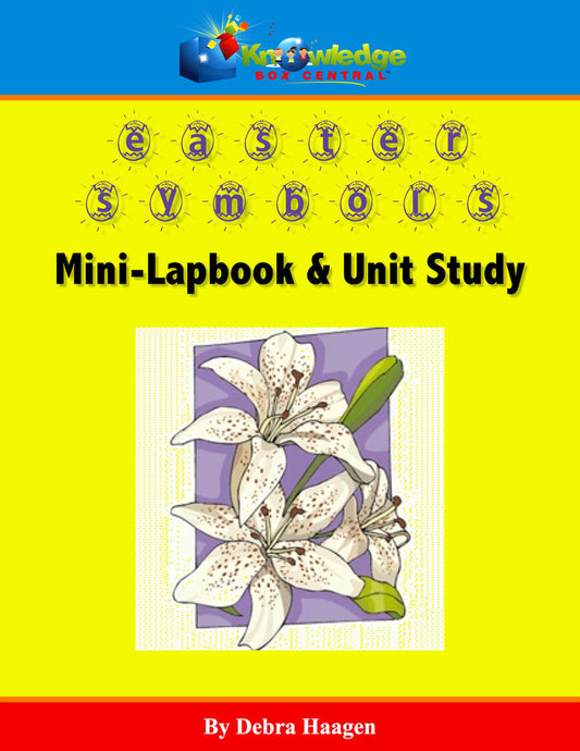 Easter Symbols Mini-Lapbook - EBOOK