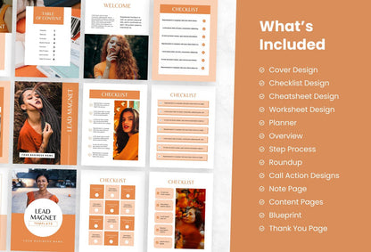 Ladystrategist Eleanor Lead Magnet Editable Canva Template instagram canva templates social media templates etsy free canva templates
