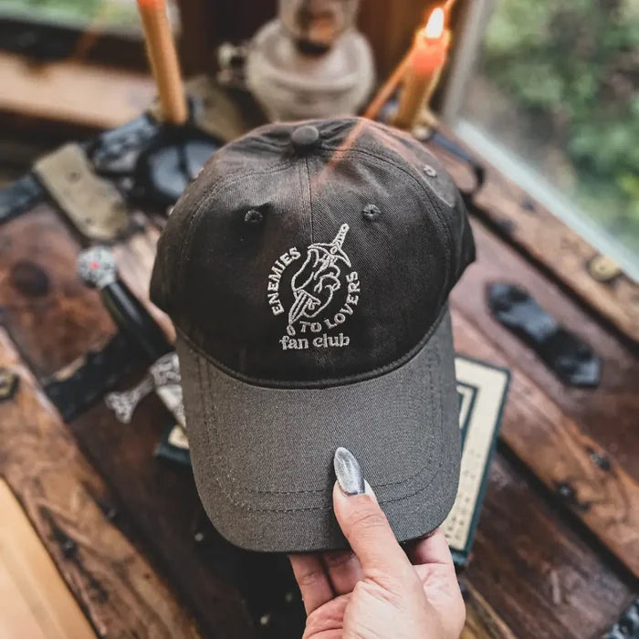 Embroidered Enemies to Lovers Dad Hat Hat