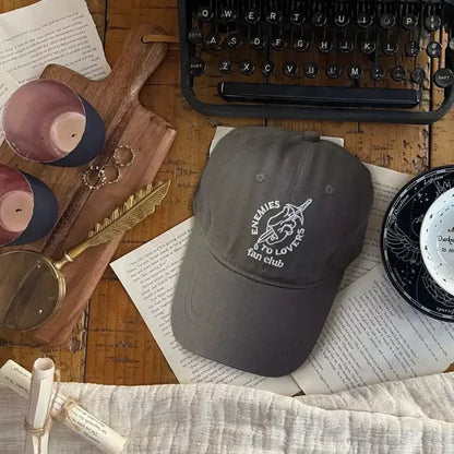 Embroidered Enemies to Lovers Dad Hat Hat