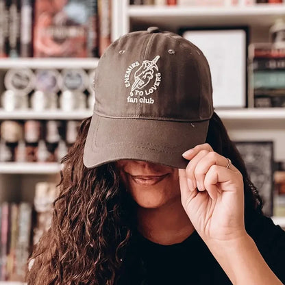 Embroidered Enemies to Lovers Dad Hat Hat