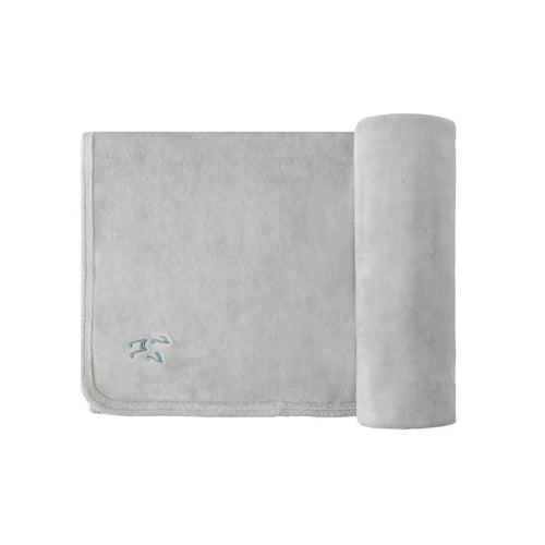 Embroidered Velour Collar Collection - Blanket