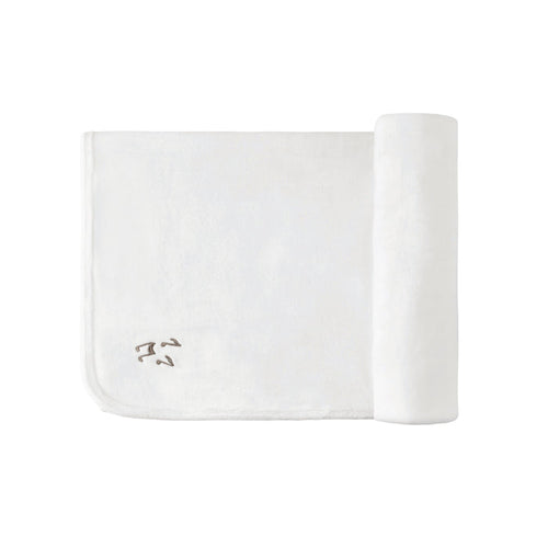 Embroidered Velour Collar Collection - Blanket