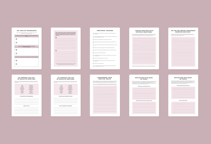 Ladystrategist Emotional Intelligence Journal Canva Template instagram canva templates social media templates etsy free canva templates