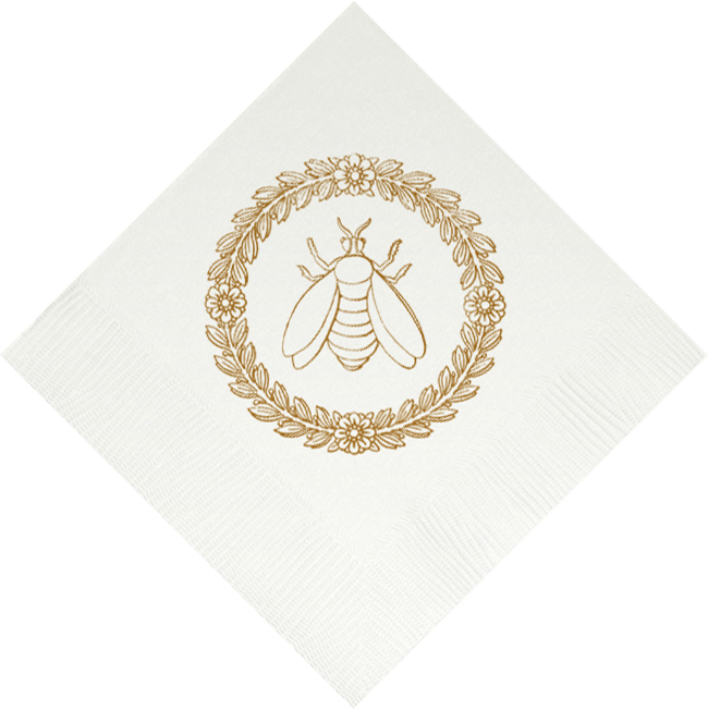 Empire Bee Cocktail Napkins