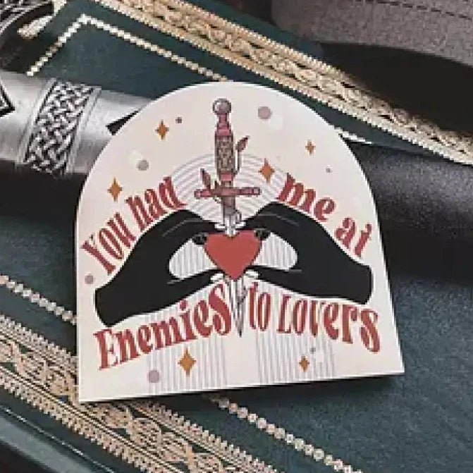 Enemies to Lovers Inspired Sticker Stickers