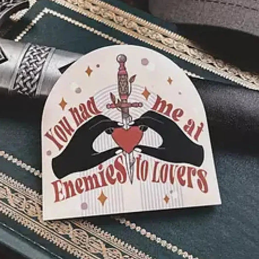 Enemies to Lovers Inspired Sticker Stickers
