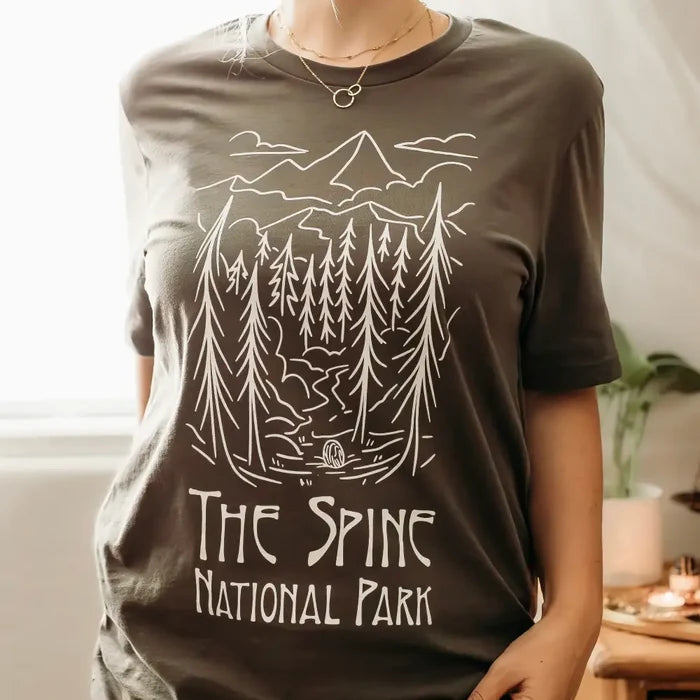 Eragon Inspired: The Spine National Forest Tee Shirt