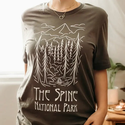 Eragon Inspired: The Spine National Forest Tee Shirt