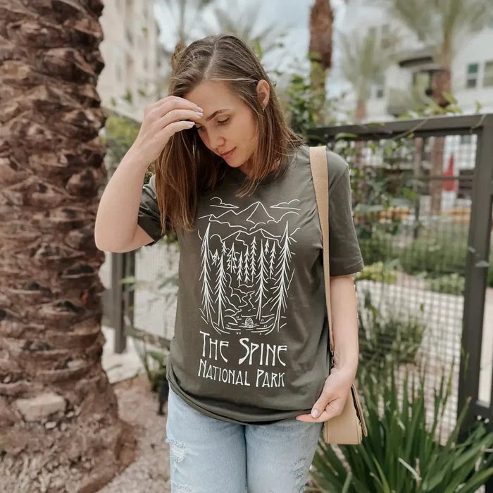Eragon Inspired: The Spine National Forest Tee Shirt