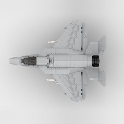 F - 35 Lightning II Aircraft Klemmbausteine - LesDiy - Klemmbausteine