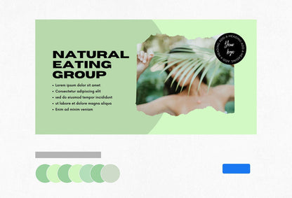 Ladystrategist Facebook Group Banner Pistachio Canva Templates instagram canva templates social media templates etsy free canva templates