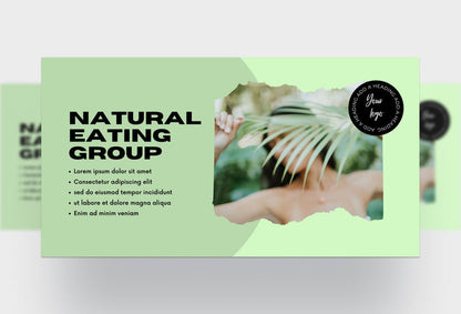 Ladystrategist Facebook Group Banner Pistachio Canva Templates instagram canva templates social media templates etsy free canva templates