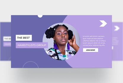 Ladystrategist Facebook Group Banner Very Peri Canva Templates instagram canva templates social media templates etsy free canva templates