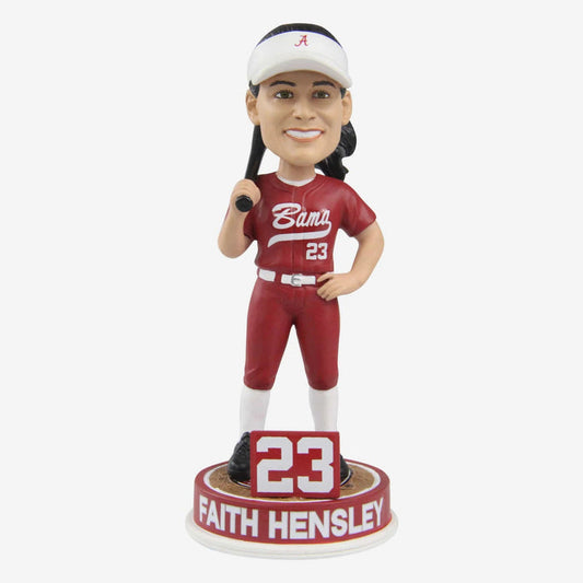 Faith Hensley Alabama Crimson Tide Softball Student Athlete Bobblehead NCAA