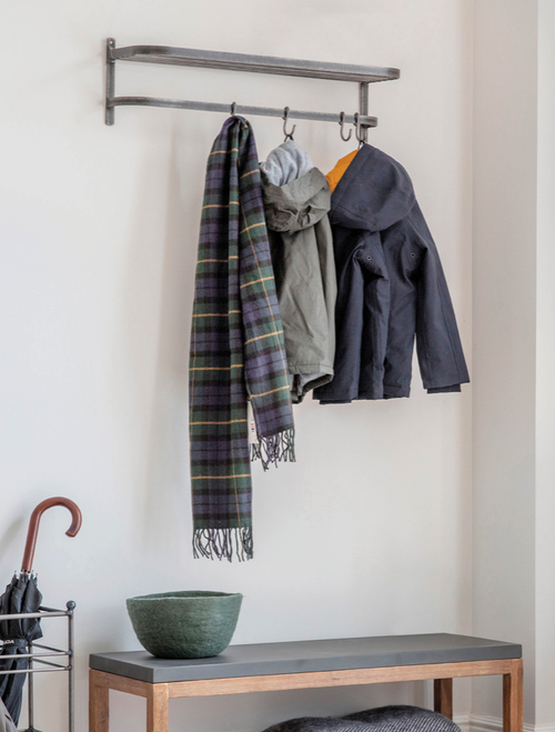 Farringdon Luggage Rack - Dark Grey