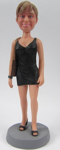 Female Dress Bobblehead #1 - National Bobblehead HOF Store