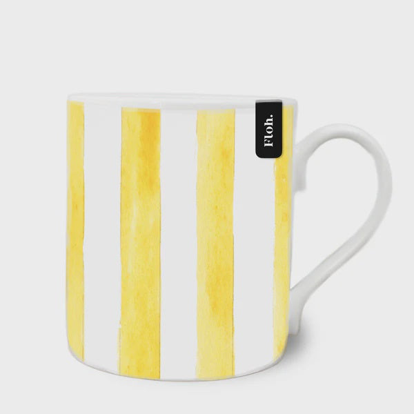 Floh. Lemon Striped Mug