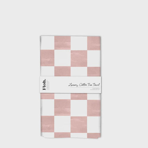 Floh. Paloma Checkerboard Tea Towel