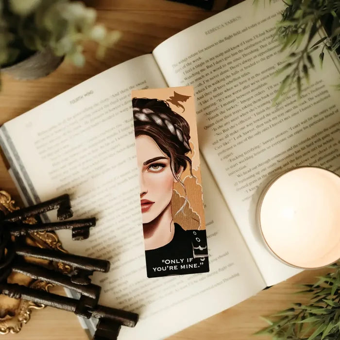 Fourth Wing Inspired Bookmark Bookmarks