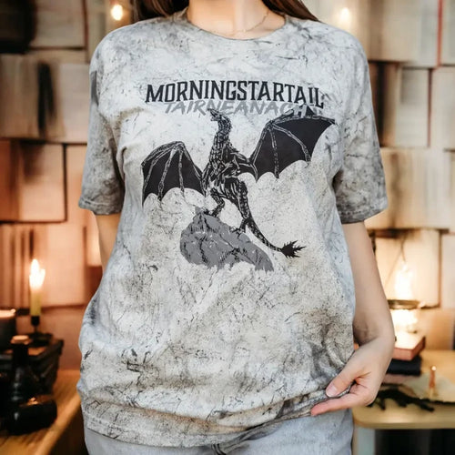 Fourth Wing Inspired: Morningstartail Heavy Weight Tee Shirt