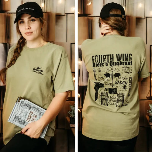 Fourth Wing Lover Heavy Weight Tee Shirt