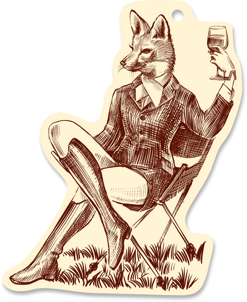 Fox Hunt Ornament