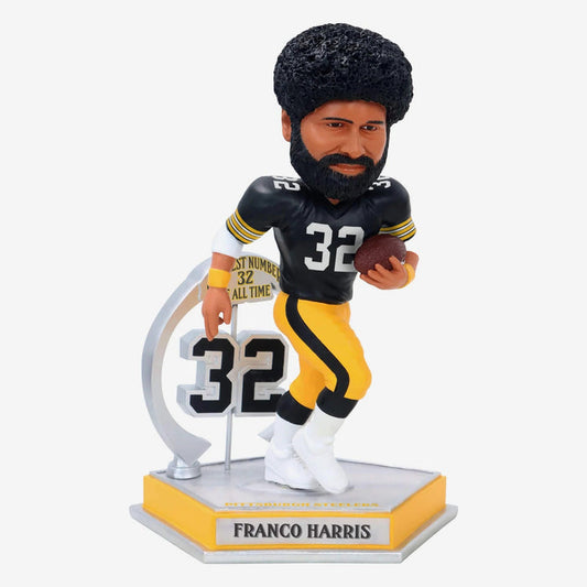 Franco Harris Pittsburgh Steelers Legendary Number 32 NFL Football Bobblehead