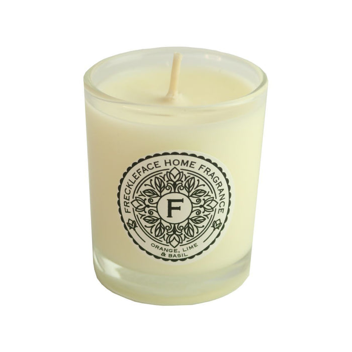 Freckleface Luxury Mini Candle - Orange Lime & Basil