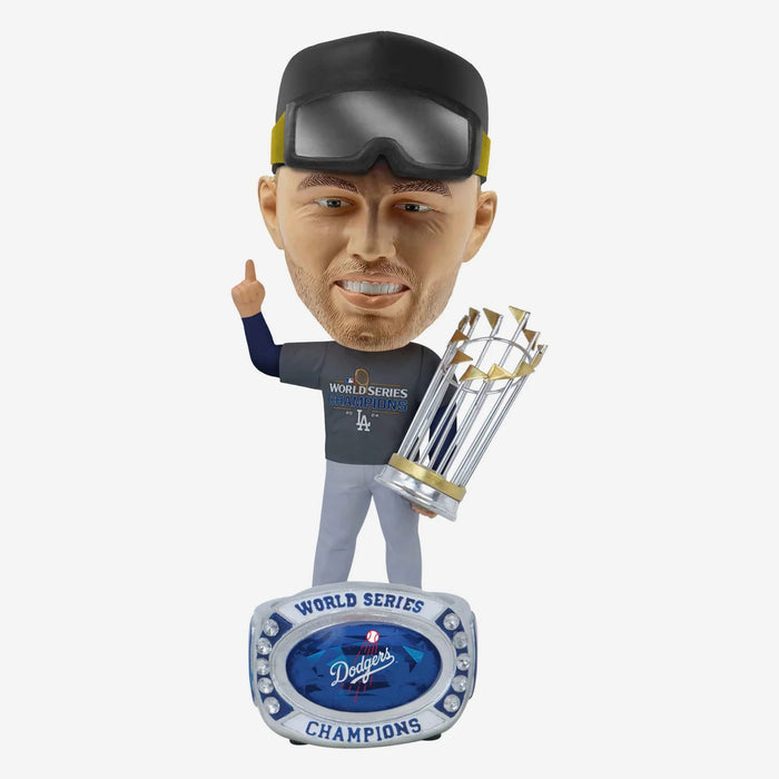 Freddie Freeman Los Angeles Dodgers 2024 World Series Locker Bighead Bobblehead
