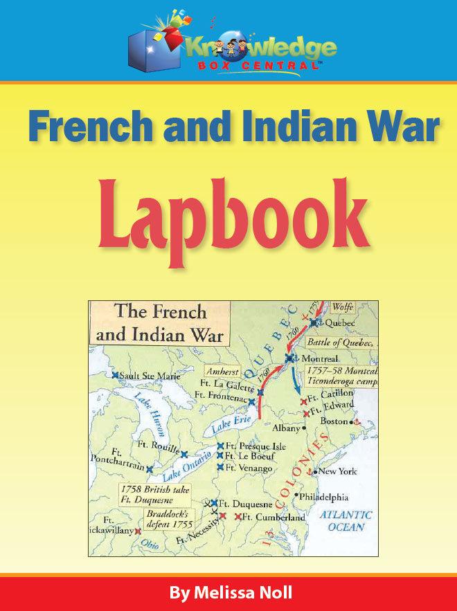 French and Indian War Lapbook - PRINTED