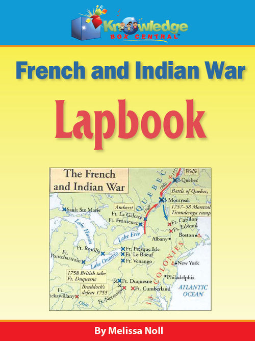 French and Indian War Lapbook - PRINTED
