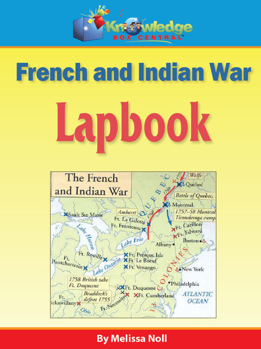 French and Indian War Lapbook - PRINTED