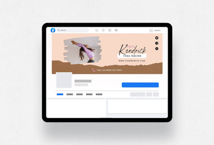 Ladystrategist Freya Facebook Cover Canva Template instagram canva templates social media templates etsy free canva templates