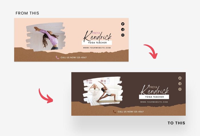 Ladystrategist Freya Facebook Cover Canva Template instagram canva templates social media templates etsy free canva templates