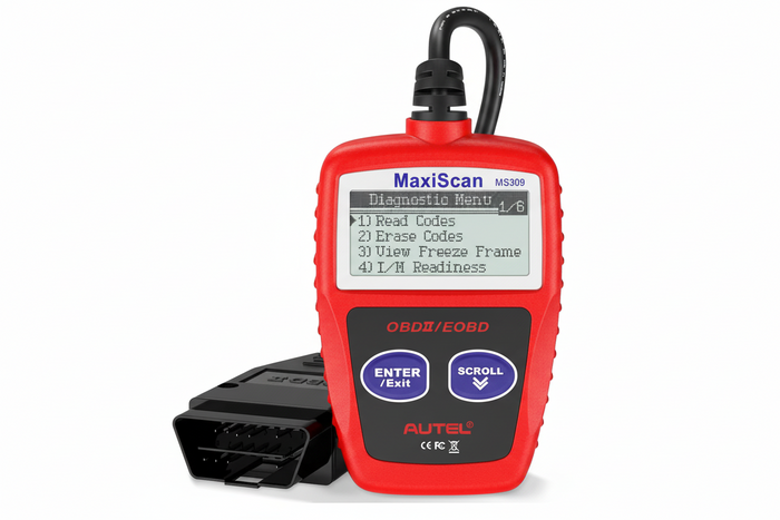 Fuel Injected Motorcycles | OBD Scanner w/ Plug in Adaptor (TOOL-MM17)